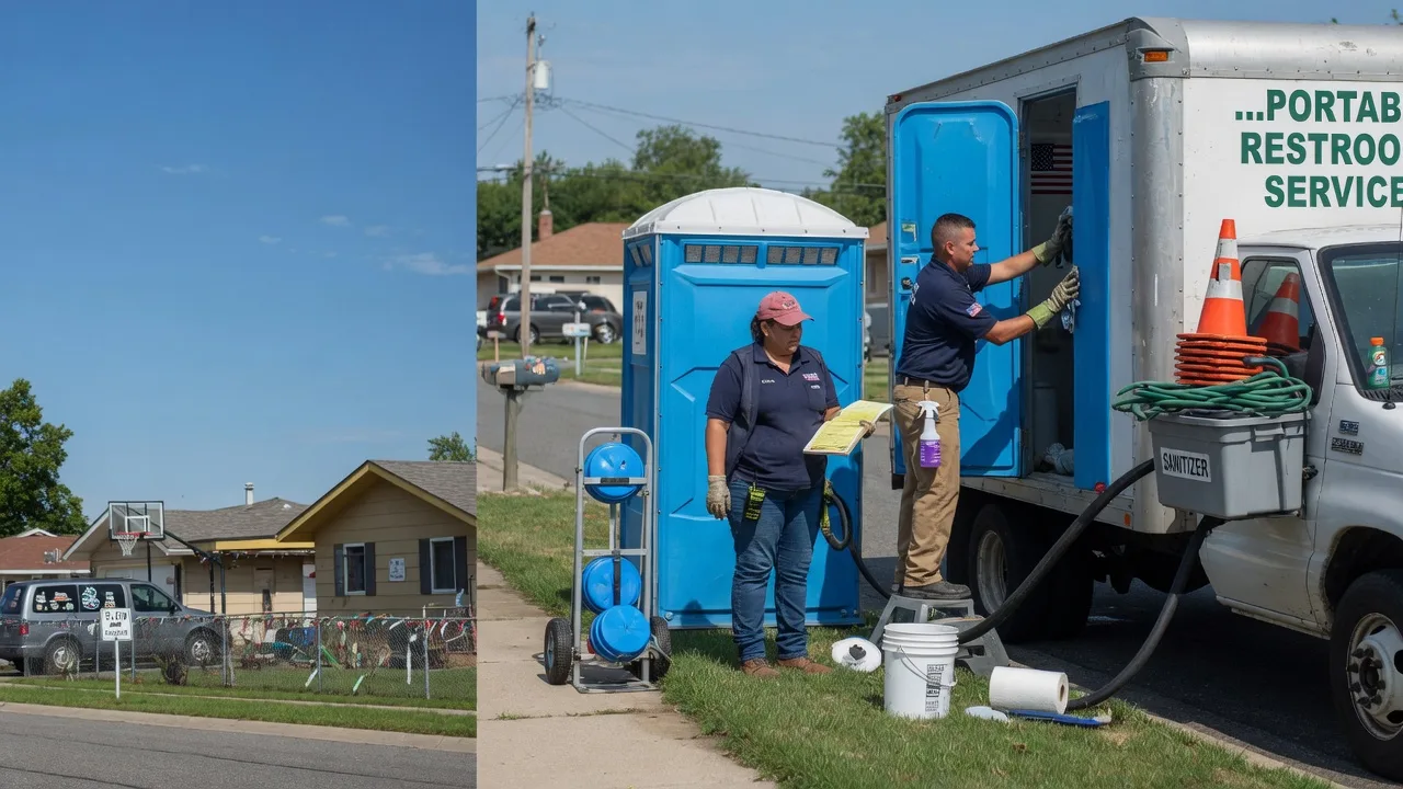 Portable Toilet Rental in Commerce Township, MI near me